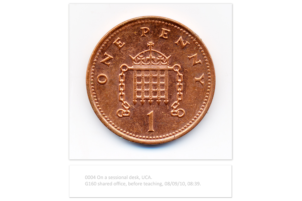 David Blackmore: The Archive of my luck, 2010