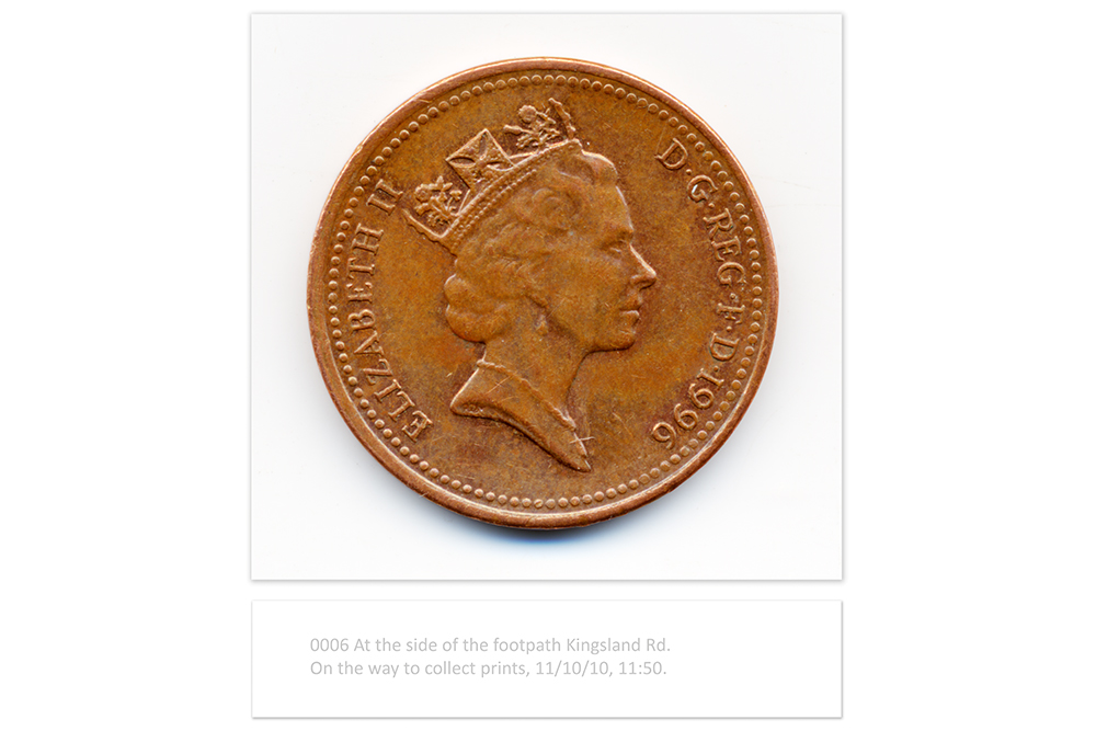 David Blackmore: The Archive of my luck, 2010