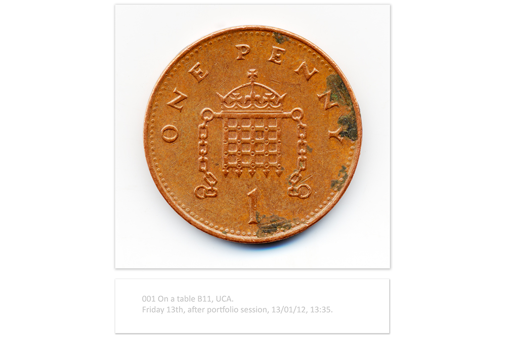 David Blackmore: The Archive of my luck, 2010