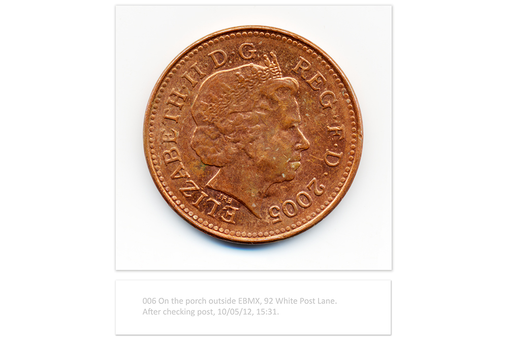 David Blackmore: The Archive of my luck, 2010