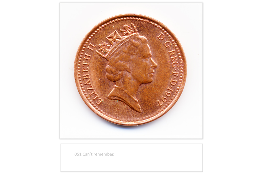 David Blackmore: The Archive of my luck, 2010