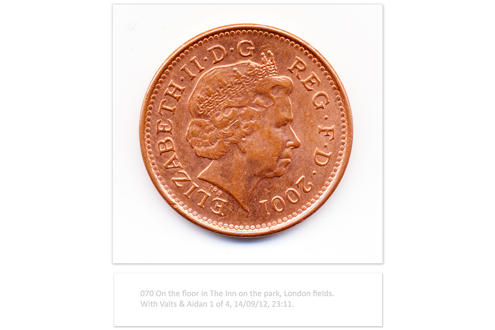 David Blackmore: The Archive of my luck, 2010