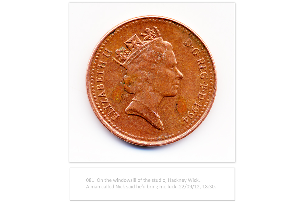 David Blackmore: The Archive of my luck, 2010