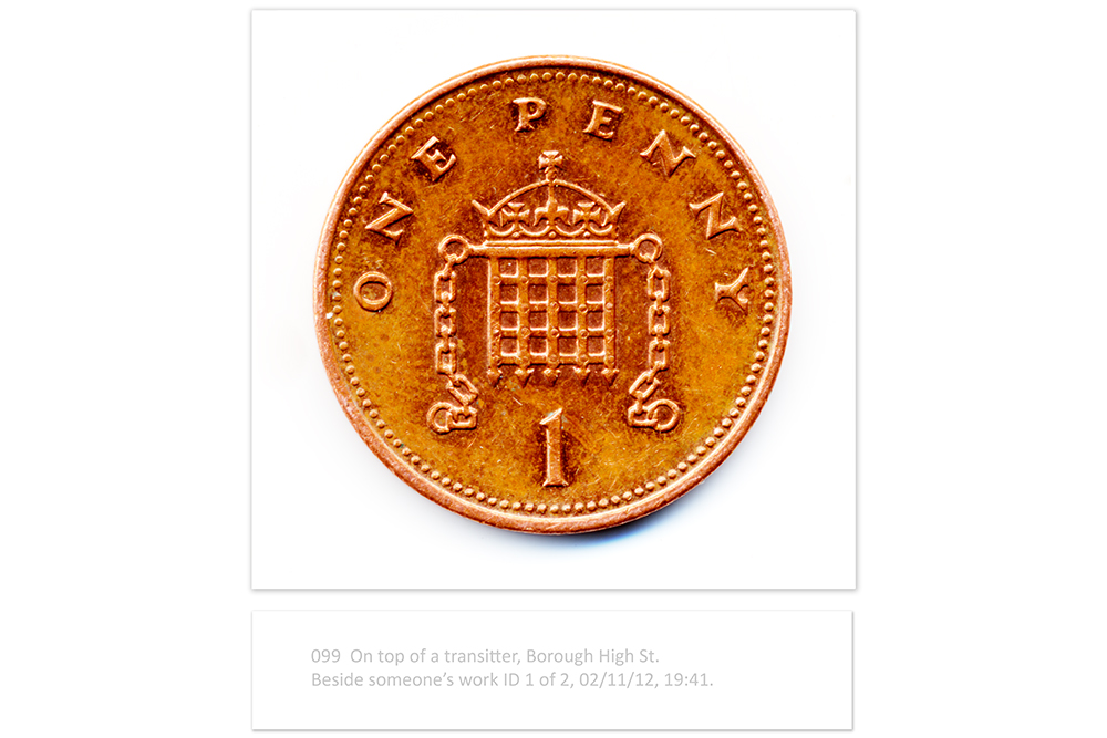 David Blackmore: The Archive of my luck, 2010